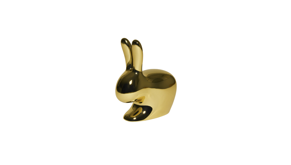 QEEBOORABBIT CHAIR BABY METAL FINISH宝宝椅
