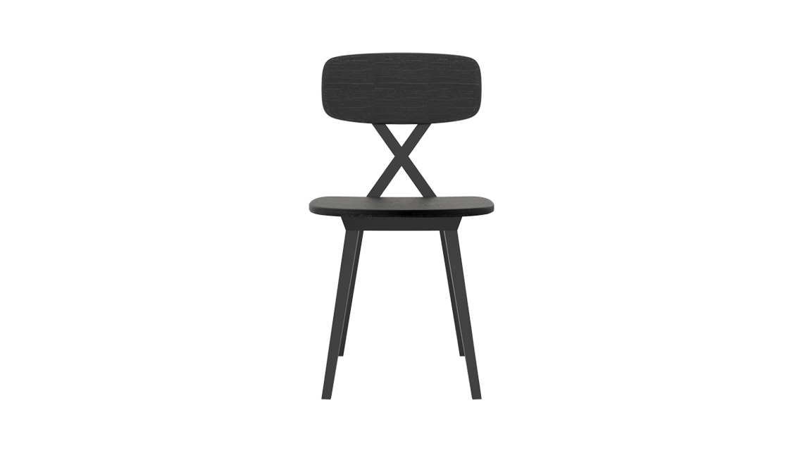 X CHAIR WITHOUT CUSHION椅子